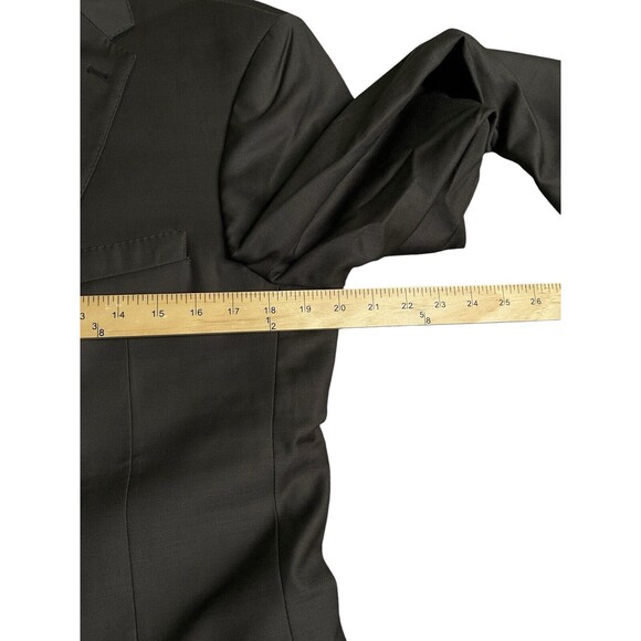 Lot Of 2 Jos A. Bank Joseph  Sport Coat Blazer Brown Navy Blue Slim Fit 41R - Picture 9 of 16